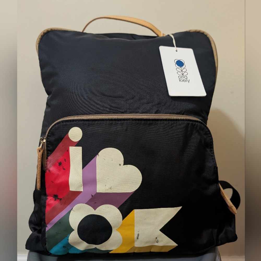 🌼🎒Orla Kiely Backpack🎒🌼